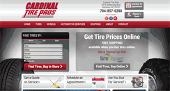 Desktop Screenshot of cardinaltire.com